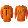 Original Fußballtrikot Paris Saint-Germain Keylor Navas 1 Auswärtstrikot Torwart 2022-23 Langarm Für Herren